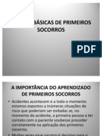 Noções Básicas de Primeiros Socorros