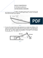 Tutorial 8 Plane Kinematics of Rigid Bodies and Lagrangian Dynamics