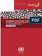 Examen Collégial Volontaire Du Droit Et de La Politique de Protection Du Consommateur Du MAROC PDF