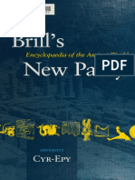 Antiquity Vol. 4 Cyr-Epy Brill's New Pauly - Encyclopaed PDF