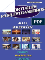 Português para Estrangeiros - Aula 1