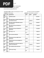 Assignment Bank Statement