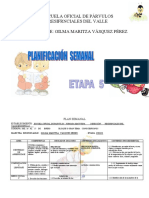 Plan Semanal 2012