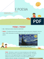 POEMA E POESIA. Apresentação