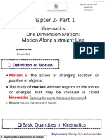 Chapter 2-Kinematics