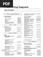 Ford Focus mk1 2000-2003 Wiring Diagram