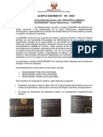 Alerta 69-22 PDF