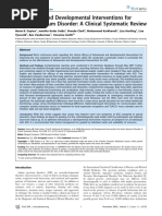 1 - 2008 - Behavioural and Developmental Interventions For Autism Spectrum Disorder A Clinical Systematic Review