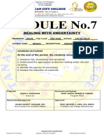 Module 7 - Dealing With Uncertainty