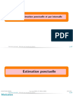 Chapitre 2 Estimation