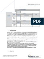 Informe Técnico de Educando en Familia - PVS