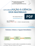 Aula 2 ICM Estrutura Atômica e Ligações Mar 2023