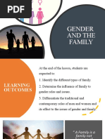 GENDER and FAMILY