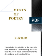 Elements of Poetry