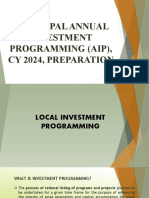 Investment Programming