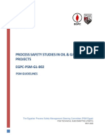 EGPC PSM GL 002 Process Safety Studies in Oil Gas Major Projects