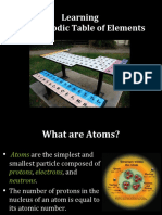 Learning The Periodic Table