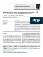 High Deposition Wire Arc Additive Manufacturing of Mild Steel - Strategies and Heat Input Effect On Microstructure and Mechanical Properties