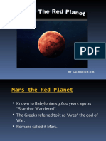 Mars The Red Planet