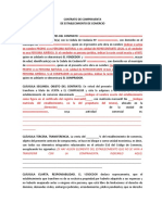 CONTRATO COMPRAVENTA DE ESTABLECIMIENTO DE COMERCIO Version Actualizada A 15032022