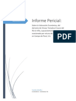 Campos de Pese - Informe Pericial Sobre V.E. - Zeballos Yariela