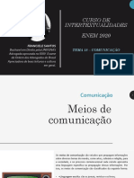 CURSO DE INTERTEXTUALIDADES - COMUNICAÇÃO - REPERTÓRIO SOCIOCULTURAL - Slides-1 PDF