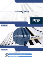 Listening Skills