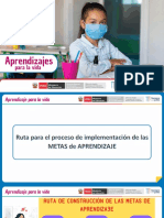 Presentacion de La Implementacion de Metas de Aprendizaje PDF