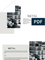 Assignment No.5 Metals 1