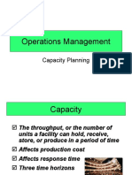 OM Capacity Planning