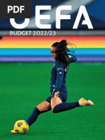 UEFA Budget 2022-2023