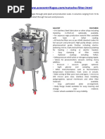 Nutsel Filter Press Data