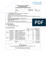 TA112.BQAF - .L Question CMA May 2022 Examination