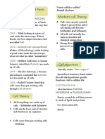 Cell Theory and Structure