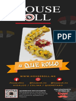 Menú House Roll - Sin Alcohol PDF