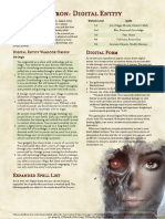 Warlock Patron - Digital Entity - GM Binder