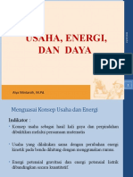 Pert 5. Usaha, Energi, Daya