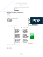 Cuestionario Español 3