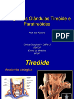 Afecções Cirúrgicas Da Tireóide e Paratireóides