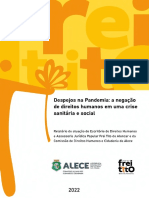 Despejos Na Pandemia - EFTA e CDHC PDF