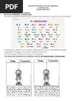 Actividades de Castellano PDF