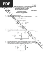 Jntuh March 2022