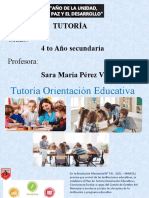 Presentación Tutoría 4 To de Sec