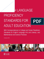 Elp Standards Adult Ed