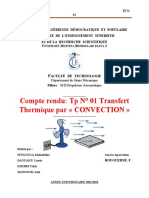 TP2 Transfert Thermique Par Convection