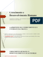 Crescimento e Desenvolvimento Humano: Consciência Corporal: Uma Concepção Filosófico-Pedagógica de Apreensão Do Movimento