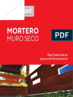 Mortero: Muro Seco