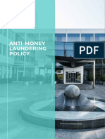 Anti-Money Laundering Policy