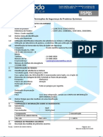 Ficha de Informações de Segurança de Produtos Químicos