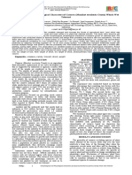 Morphological and Physiological Characters of Cassava (Manihot Esculenta Crantz) Which Wet Tolerant